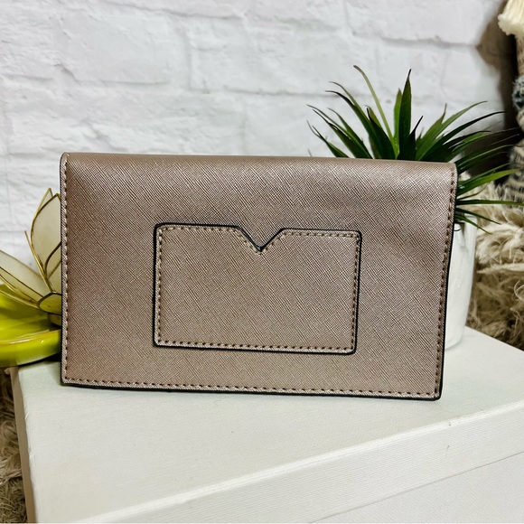 Metallic Taupe Clutch - Picture 5 of 11